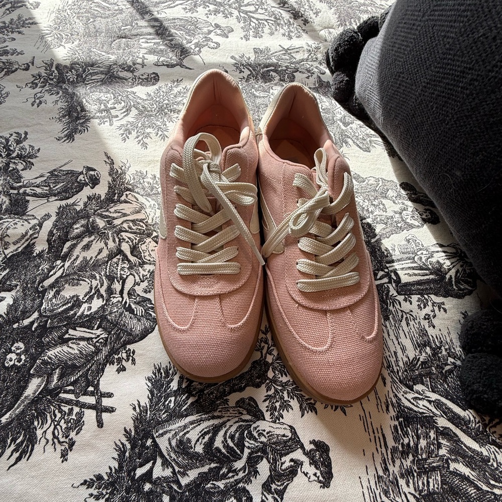 DV by Dolce Vita Pink Canvas Sneakers
